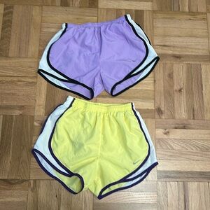 2 pairs Nike Tempo Shorts